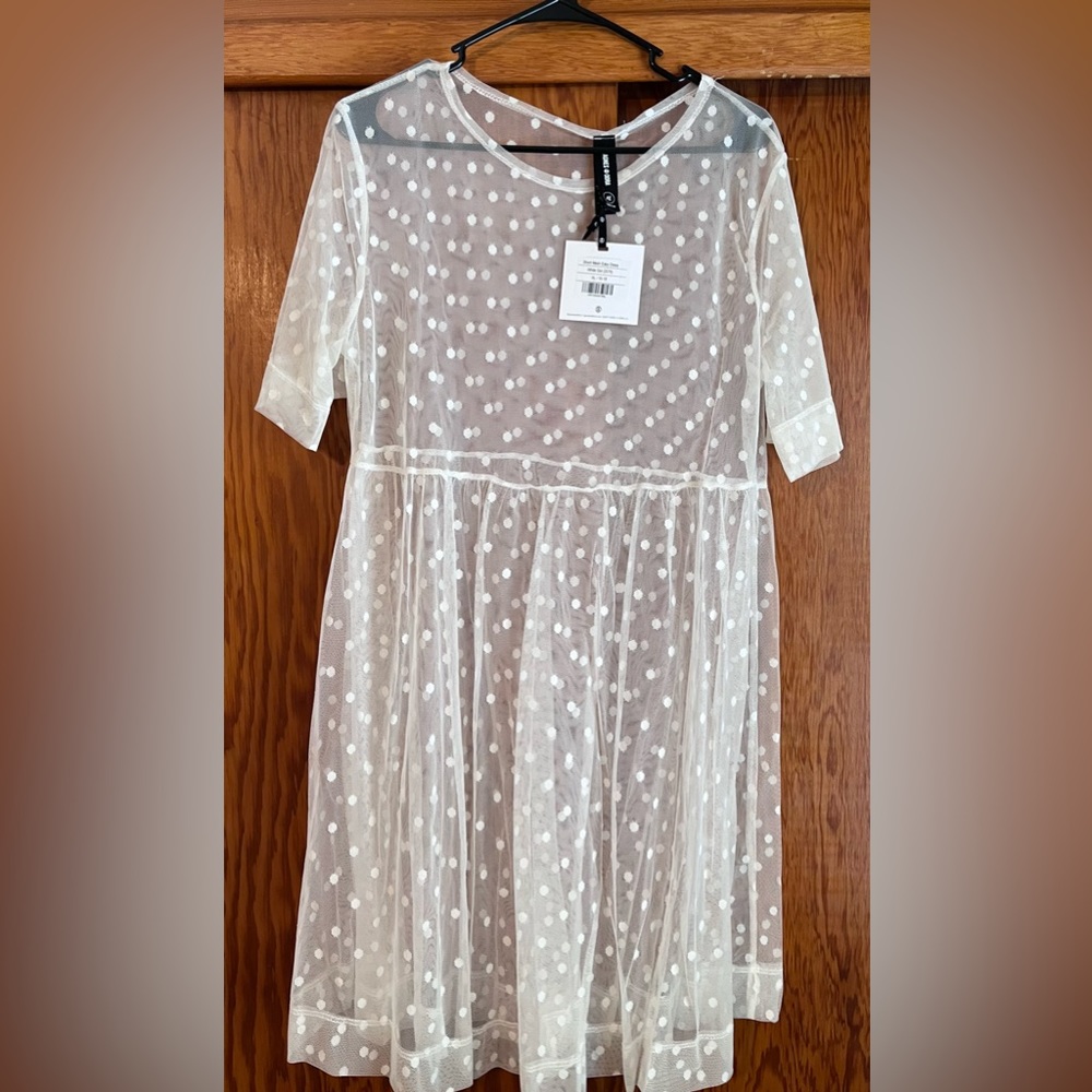 Agnes & Dora short mesh easy dress